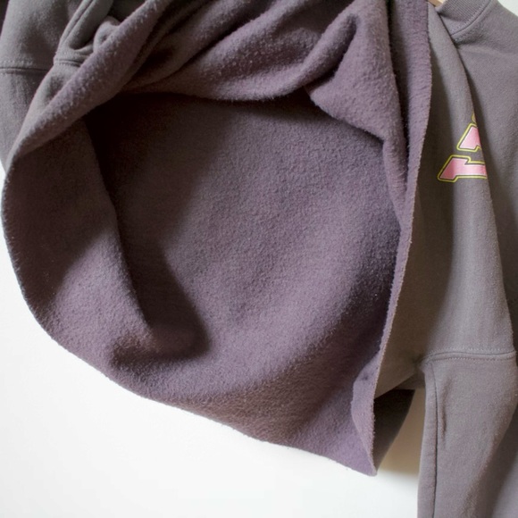 Missguided - Gray Nebraska Oversized Cropped Sweatshirt - Picture 7 of 8